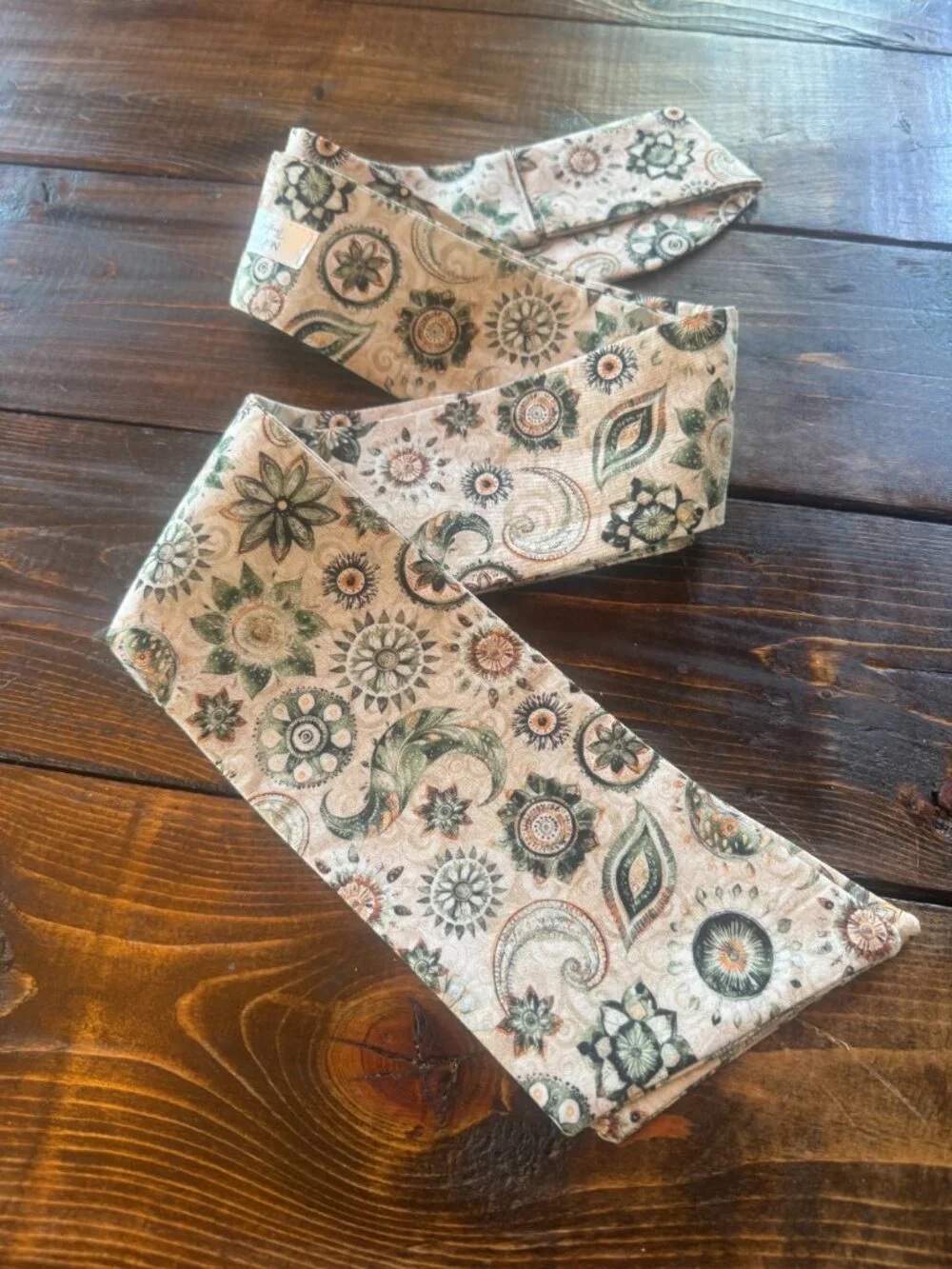 Classic Shaped Floral Paisley Tribal Equestrian Fox Hunting Stock Tie